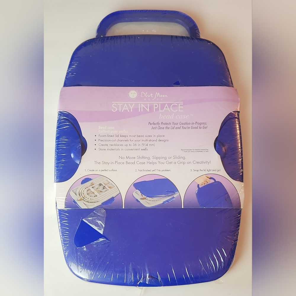 Blue Moon Stay In Place Bead Case